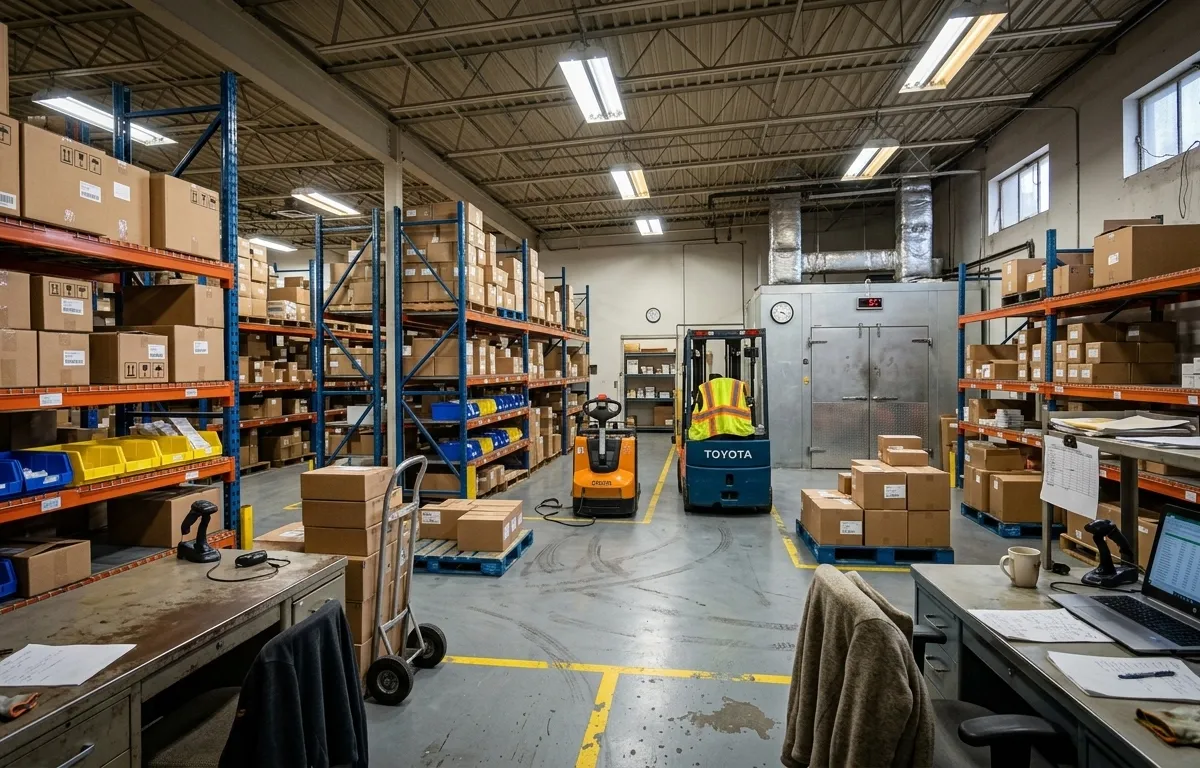 Modern Pharmaceutical Warehouse